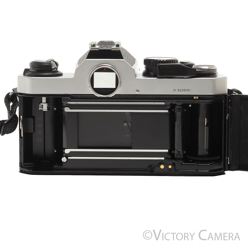 Nikon FM2-N FM2N Chrome Camera Body w/ 50mm f1.8 AI-s Lens [EXC+] - Victory Camera