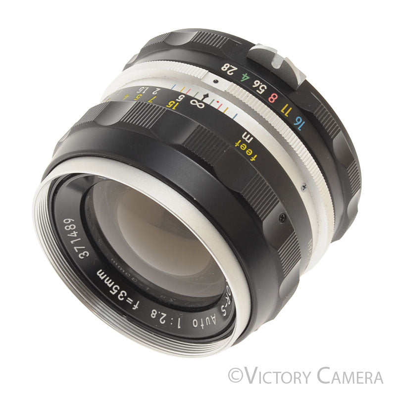 Nikon Nikkor-S 35mm f2.8 Non-AI Wide Angle Lens [EXC+] - Victory Camera