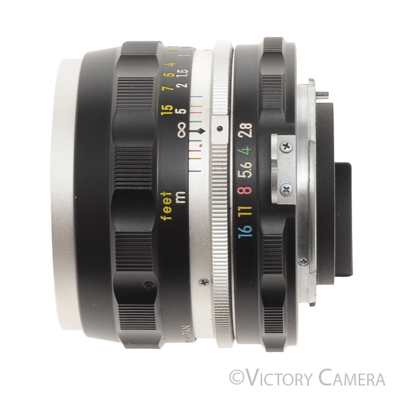 Nikon Nikkor-S 35mm f2.8 Non-AI Wide Angle Lens [EXC+] - Victory Camera