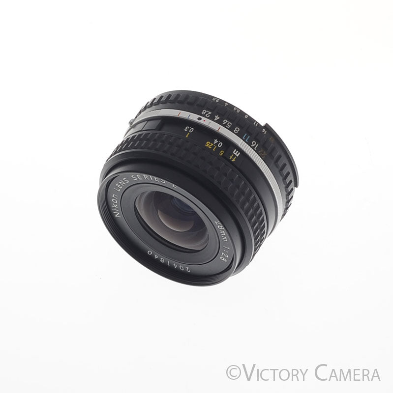 Nikon Nikkor 28mm f2.8 AI-S E-Series Wide Angle Prime Lens [EXC-] - Victory Camera