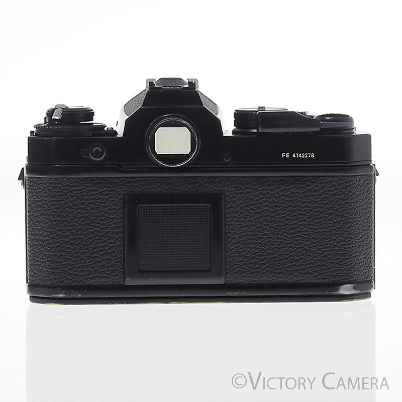 Nikon FE Black 35mm Film Camera with 50mm f1.8 AI-S Lens [EXC] - Victory Camera