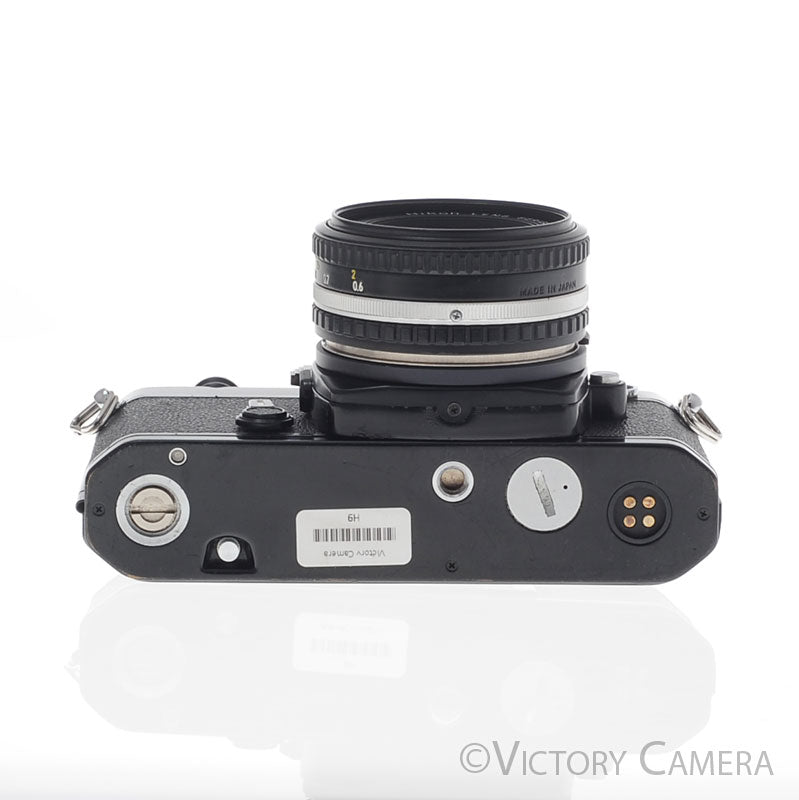 Nikon FE Black 35mm Film Camera with 50mm f1.8 AI-S Lens [EXC+] - Victory Camera