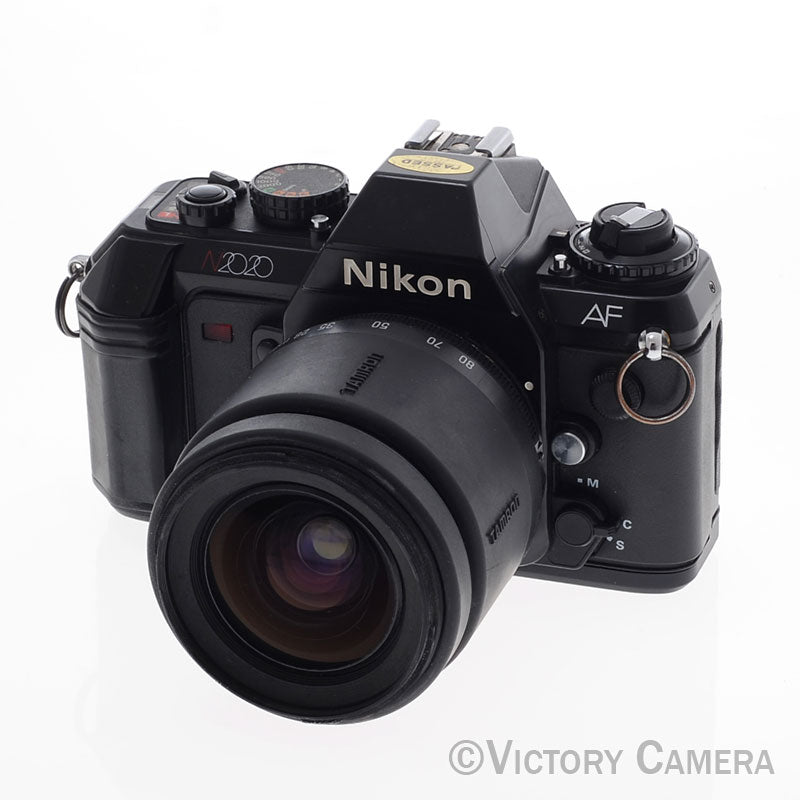 Nikon N2020 AF 35mm Film Camera w/ 28-80mm AF Zoom Lens  [EXC-] - Victory Camera