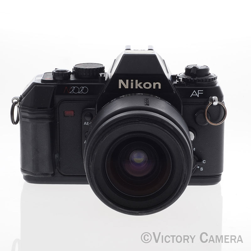 Nikon N2020 AF 35mm Film Camera w/ 28-80mm AF Zoom Lens  [EXC-] - Victory Camera