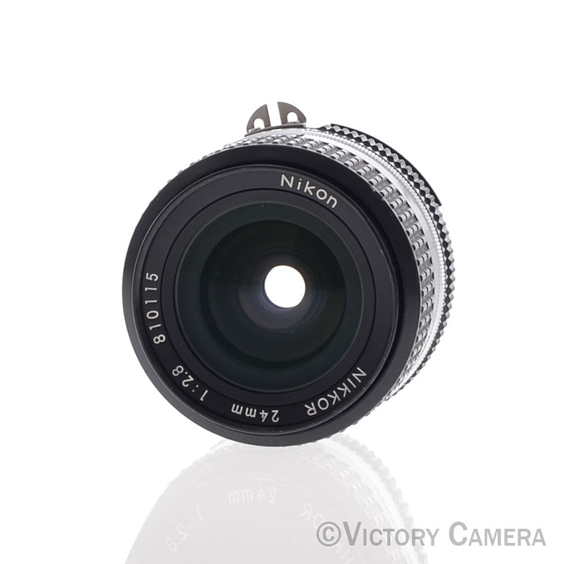 Nikon Nikkor 24mm f2.8 AI-S Wide Angle Lens [EXC-] - Victory Camera