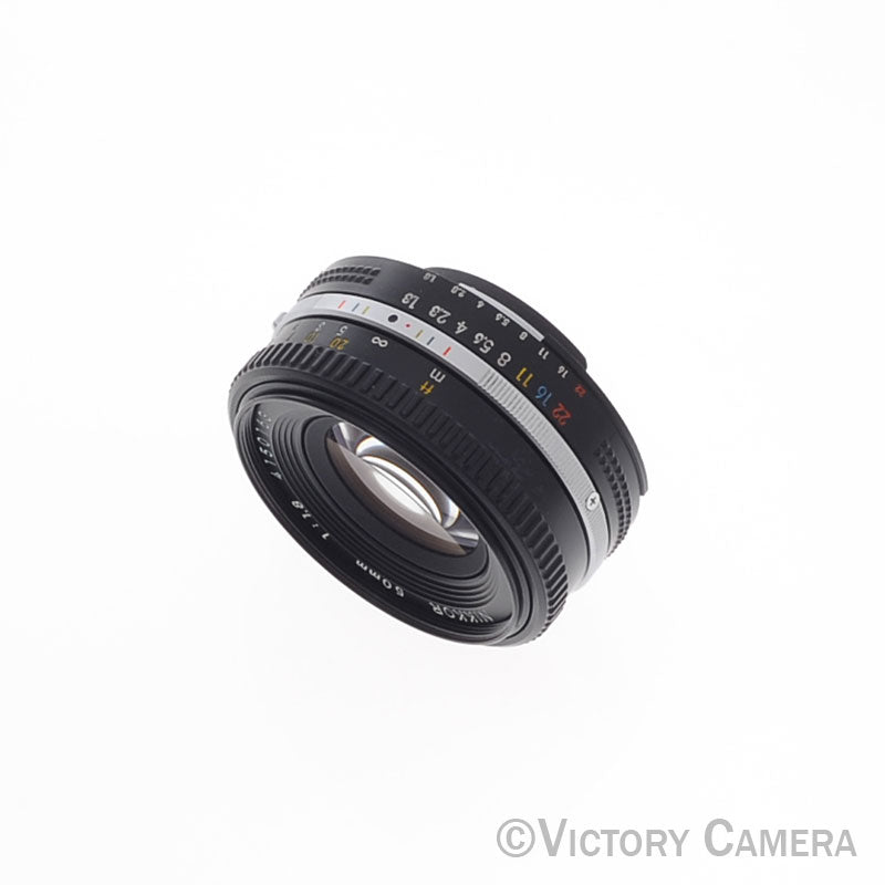 Nikon Nikkor 50mm f1.8 AI-S Pancake Lens [EXC+] - Victory Camera