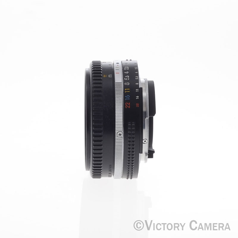Nikon Nikkor 50mm f1.8 AI-S Pancake Lens [EXC+] - Victory Camera