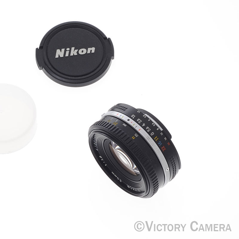 Nikon Nikkor 50mm f1.8 AI-S Pancake Lens [EXC+] - Victory Camera