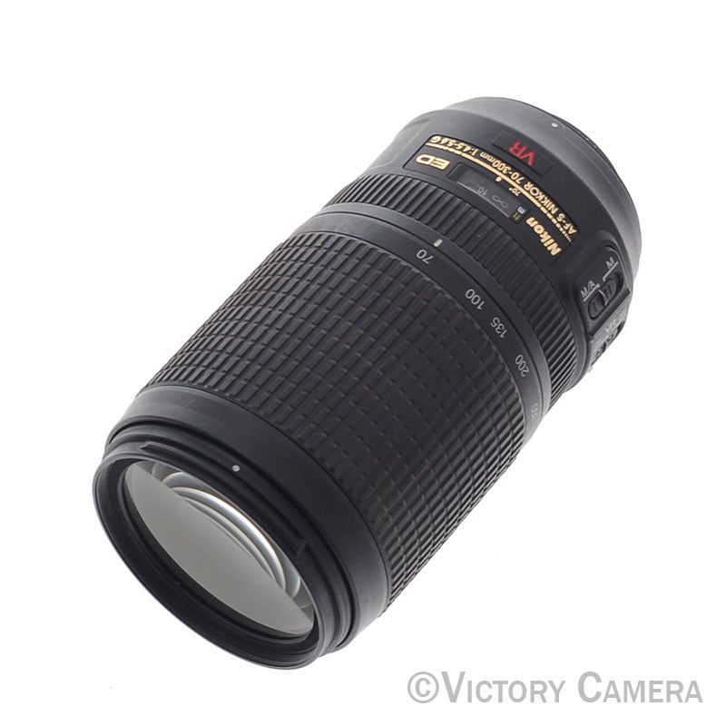 Nikon Nikkor AF-S 70-300mm f4.5-5.6 G ED VR Telephoto Zoom Lens [EXC+] - Victory Camera