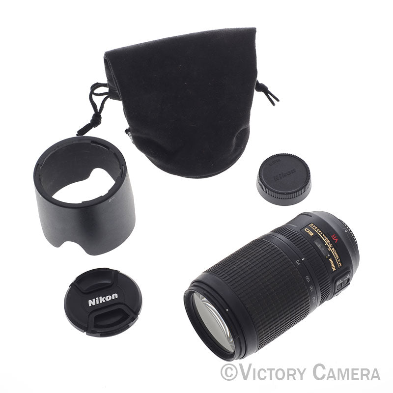 Nikon Nikkor AF-S 70-300mm f4.5-5.6 G ED VR Telephoto Zoom Lens [EXC+] - Victory Camera