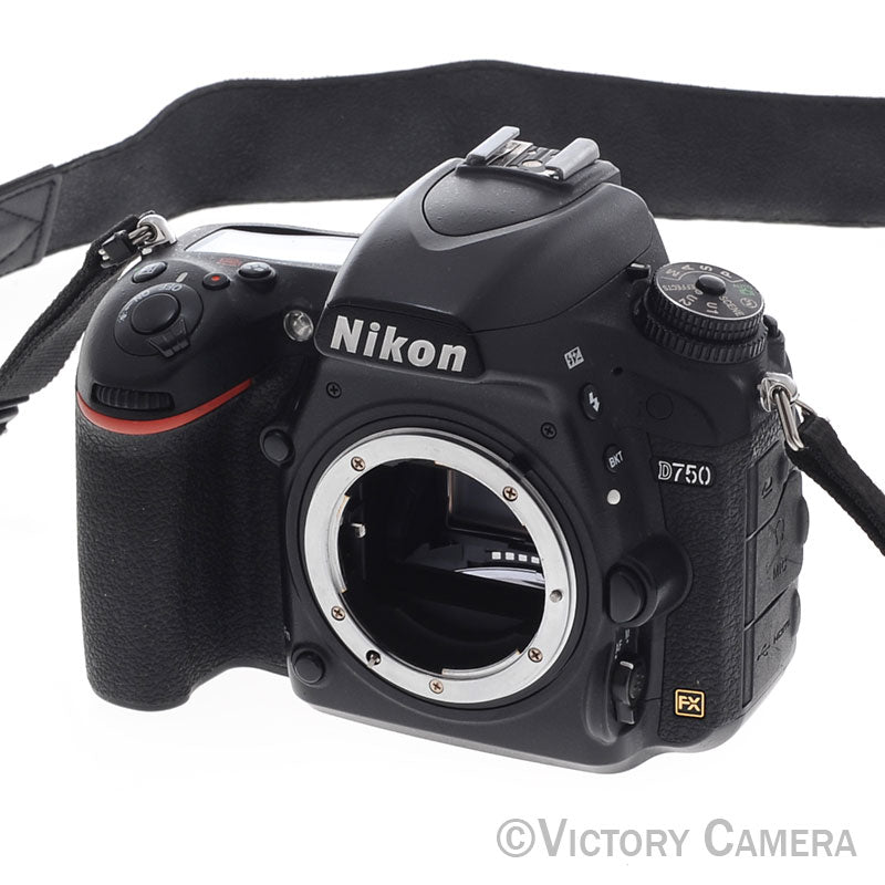 Nikon D750 24.3MP FX DSLR Camera Body ~40,449 Shots [EXC] - Victory Camera