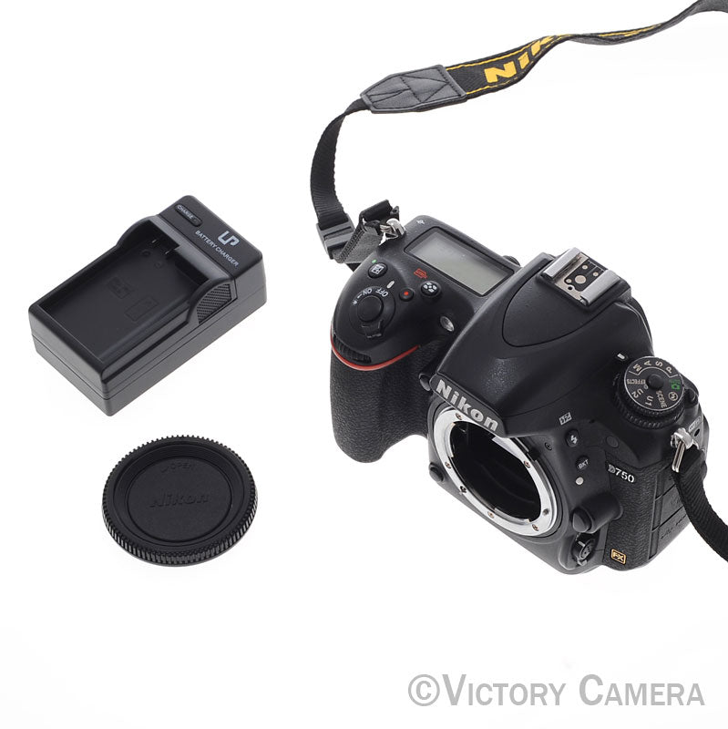 Nikon D750 24.3MP FX DSLR Camera Body ~40,449 Shots [EXC] - Victory Camera