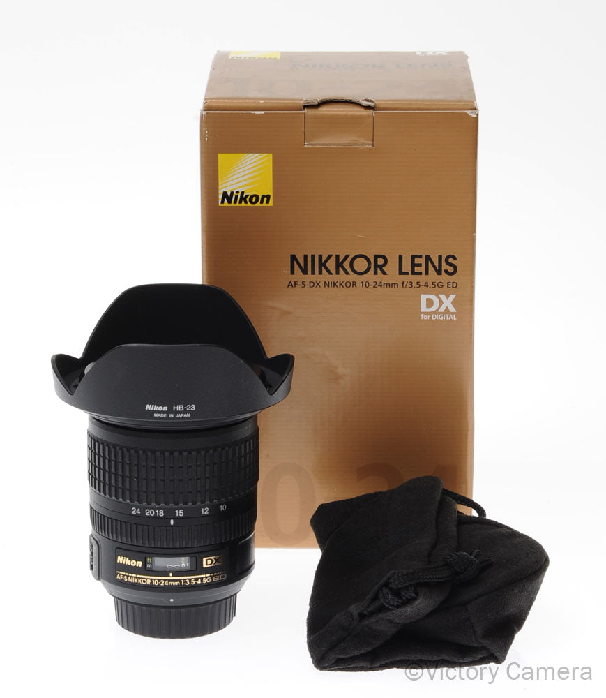 Nikon Nikkor 10-24mm F3.5-4.5 AF-S G DX Wide Angle Zoom Lens [MINT-] image 4