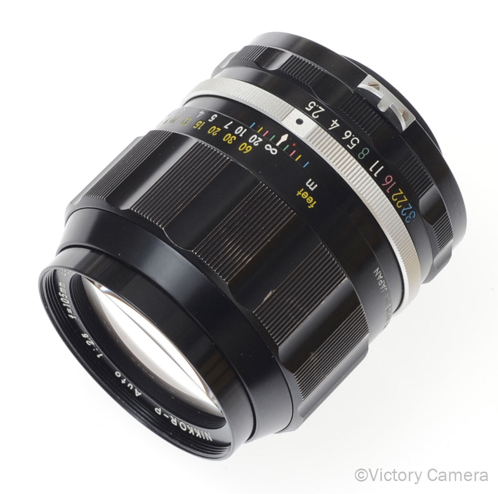 Nikon Nikkor-P 105mm f2.5 Photomic non-AI Telephoto Prime Lens [EXC+] image 1