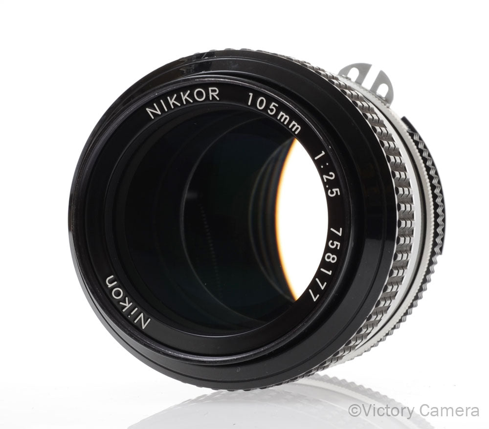 Nikon Nikkor 105mm f2.5 AI Prime Portrait Lens [EXC+] - Victory Camera