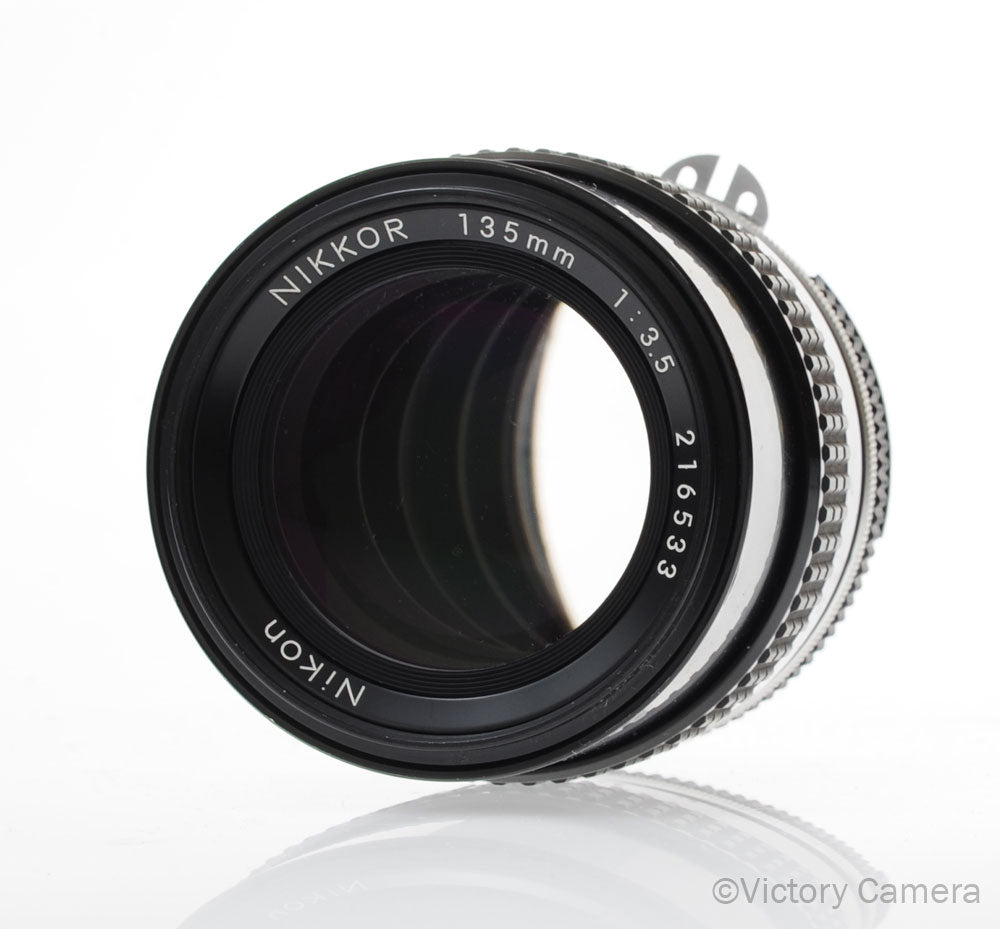Nikon Nikkor 135mm f3.5 AI Manual Focus Lens [EXC] - Victory Camera