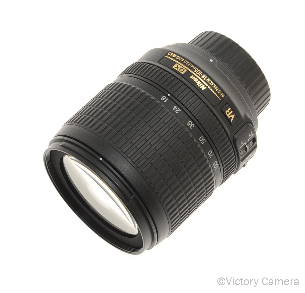 Nikon Nikkor AF-S 18-105mm f3.5-5.6 G DX VR ED Lens [EXC+] - Victory Camera