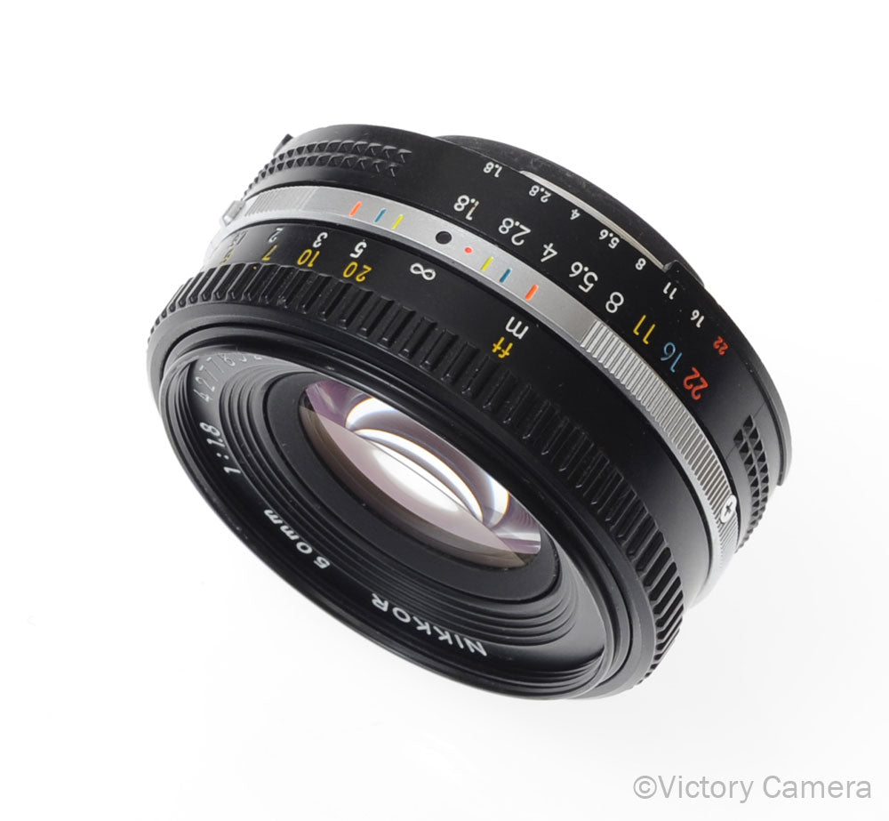 Nikon Nikkor 50mm f1.8 AI-S Pancake Lens [EXC+] image 2