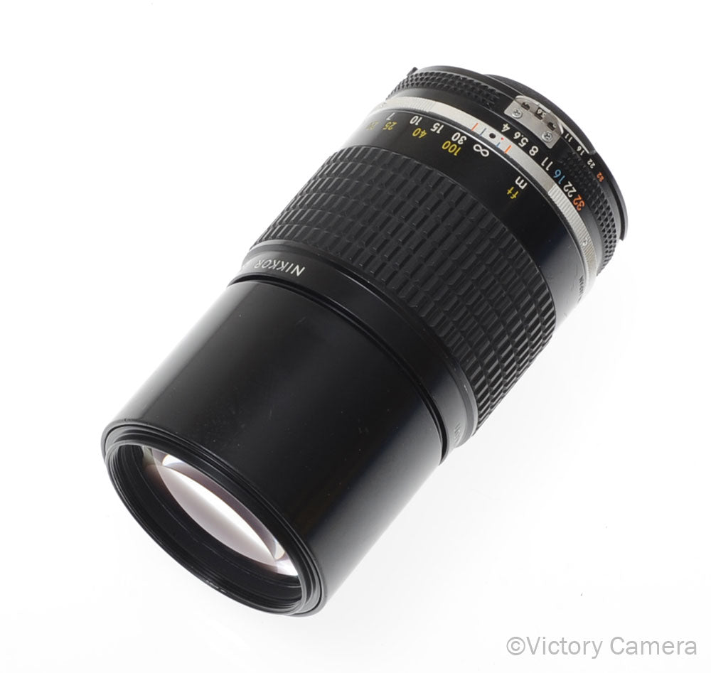 Nikon Nikkor 200mm f4 AI-S Manual Focus Telephoto Prime Lens [EXC+] - Victory Camera