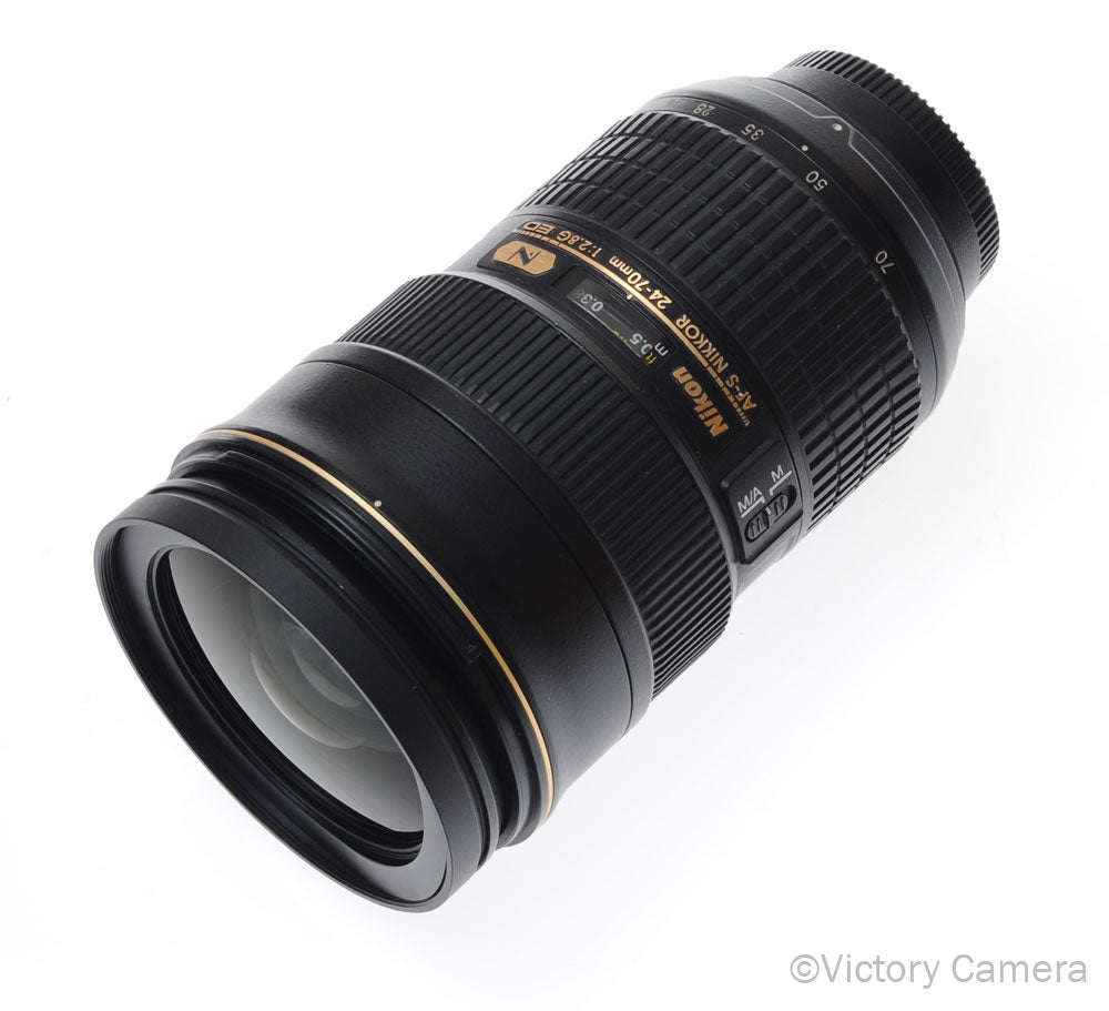 Nikon Nikkor AF-S 24-70mm f2.8 G ED N Zoom Lens [GOOD] - Victory Camera