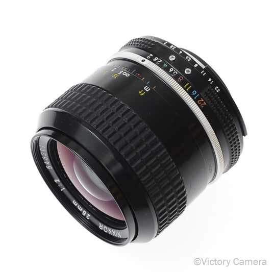 Nikon Nikkor 28mm f2.0 AI FAST Wide Angle Prime Lens [EXC] image 1