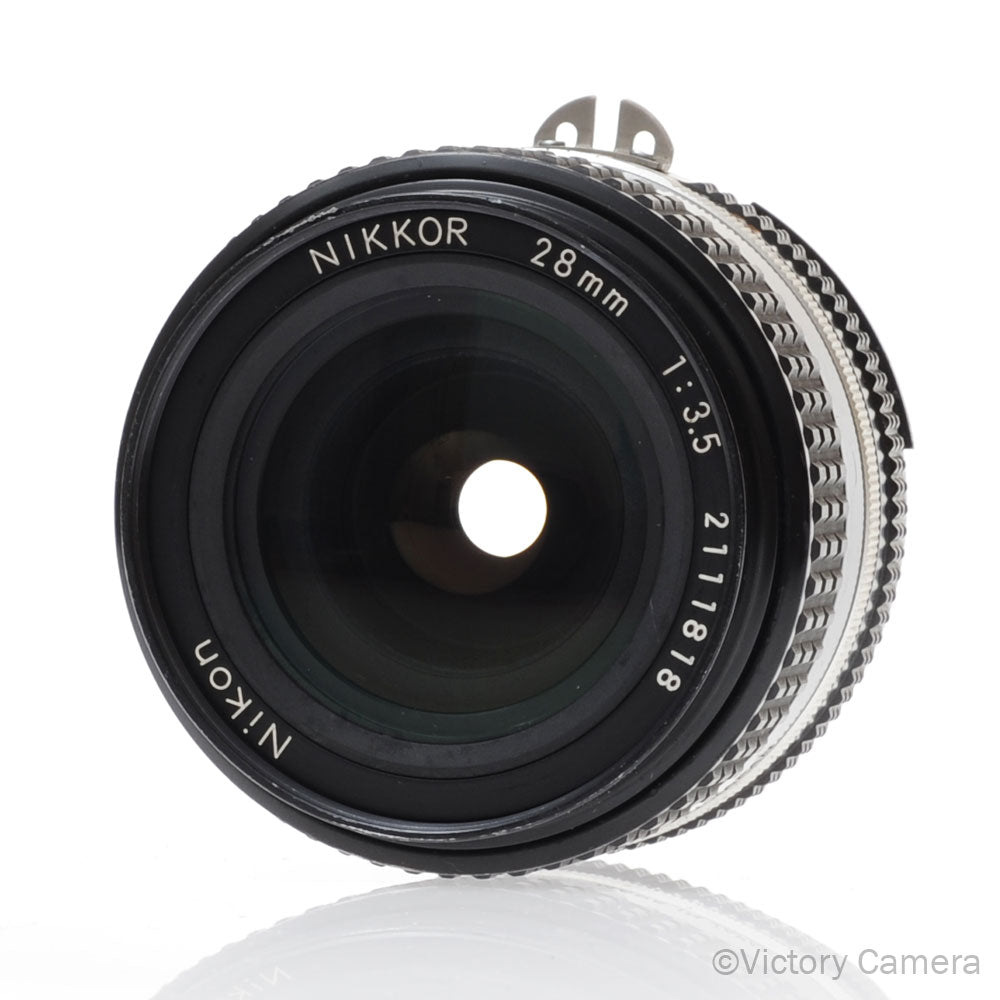 Nikon Nikkor 28mm f3.5 AI-S Wide Angle Lens [EXC] image 2