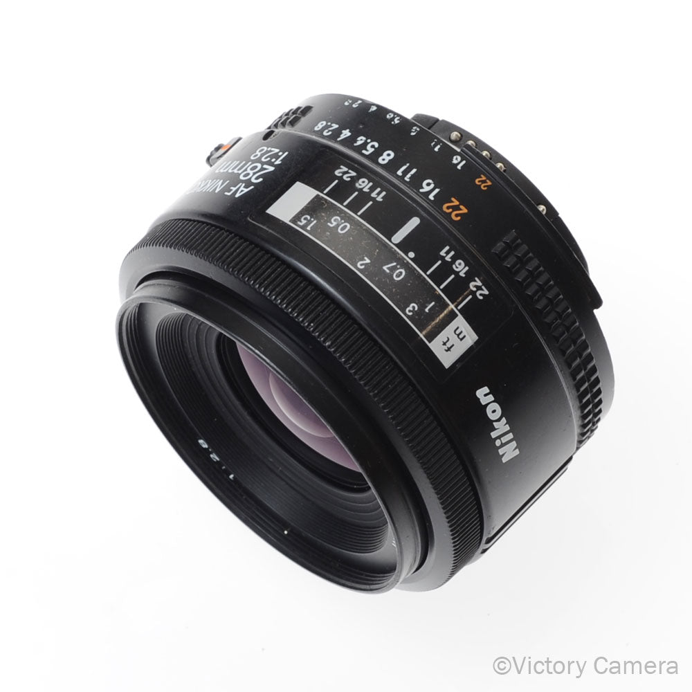 Nikon AF-Nikkor 28mm f2.8 Autofocus Prime Wide Angle Lens [GOOD] image 1