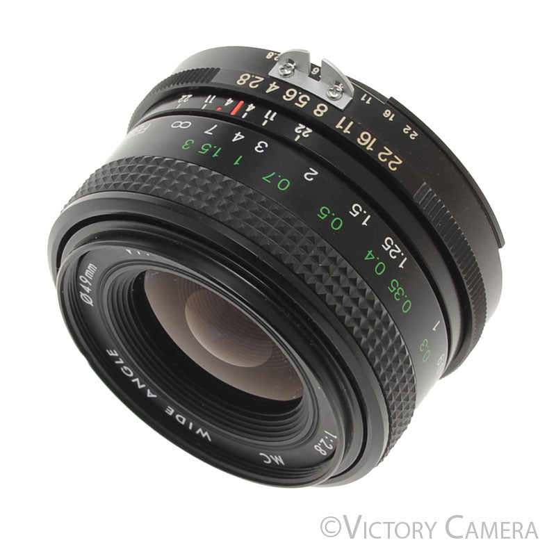 Vivitar 28mm f2.8 SMS MC Wide Angle Lens for Nikon AI