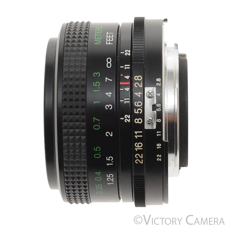 Vivitar 28mm f2.8 SMS MC Wide Angle Lens for Nikon AI