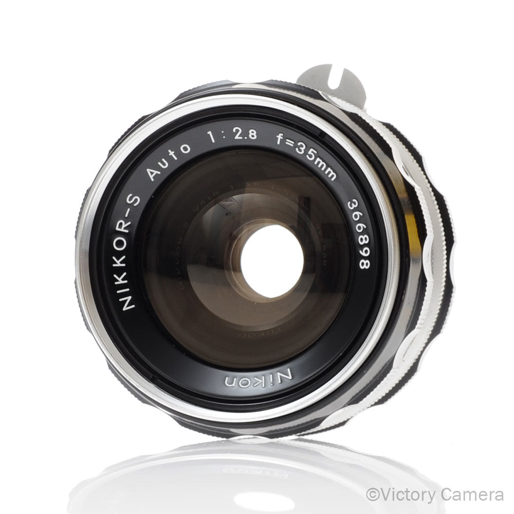 Nikon Nikkor-S 35mm f2.8 Non-AI Wide Angle Lens [EXC+] - Victory Camera