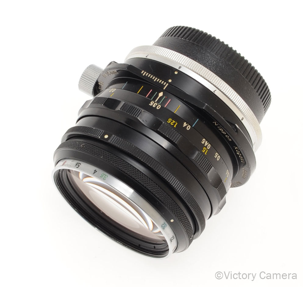 Nikon PC-Nikkor 35mm f3.5 Manual Focus Shift Non-AI Lens  [EXC] - Victory Camera