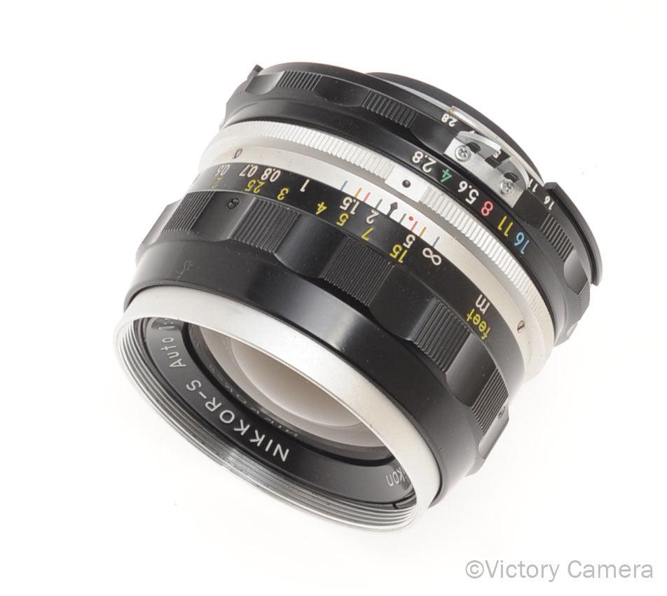 Nikon Nikkor-S 35mm f2.8 Wide Angle Lens Factory AI'd [EXC] - Victory Camera