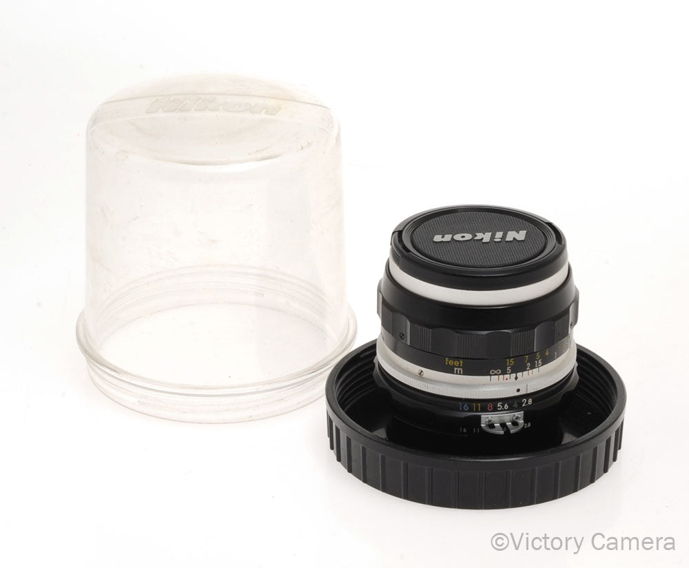 Nikon Nikkor-S 35mm f2.8 Wide Angle Lens Factory AI'd [EXC] - Victory Camera
