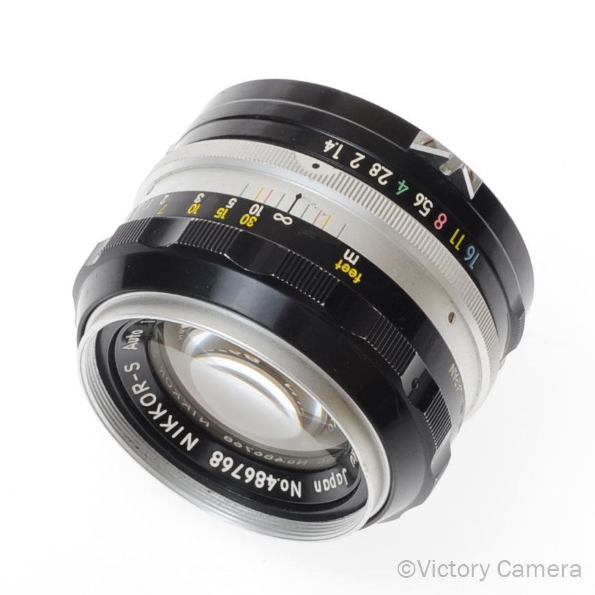 Nikon Nikkor-S 50mm f1.4 Non-AI Manual Focus Lens [EXC-] - Victory Camera