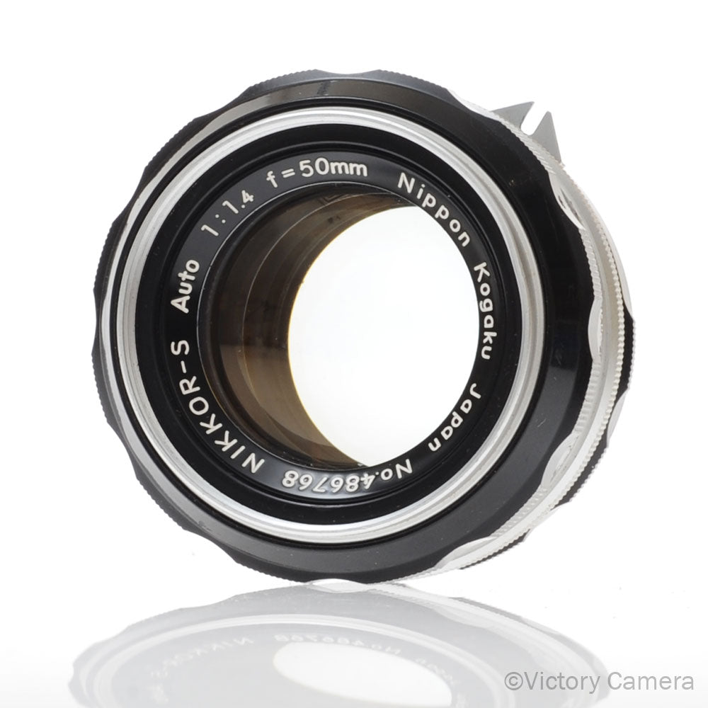 Nikon Nikkor-S 50mm f1.4 Non-AI Manual Focus Lens [EXC-] - Victory Camera