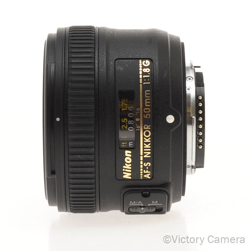 Nikon AF-S Nikkor 50mm f1.8 G Standard Prime Lens [EXC+] - Victory Camera