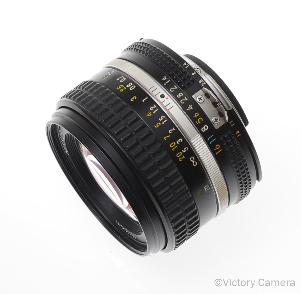 Nikon Nikkor 50mm f1.4 AI-S Manual Focus Prime Lens [EXC-] - Victory Camera