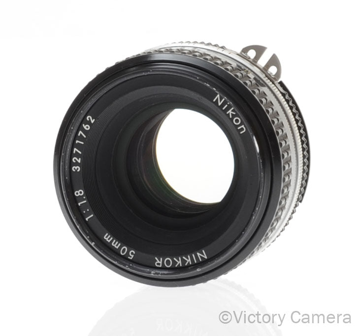 Nikon Nikkor 50mm F1.8 AI-S Manual Lens III (Long Version) [EXC] - Victory Camera