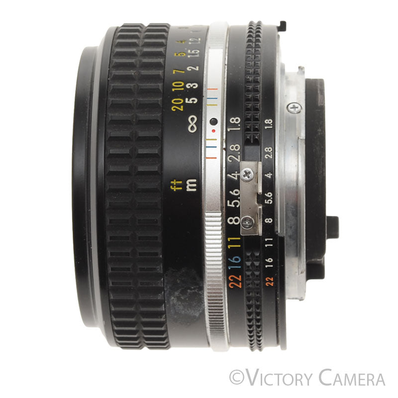 Nikon Nikkor 50mm F1.8 AI-S Manual Lens III (Long Version) [EXC] - Victory Camera