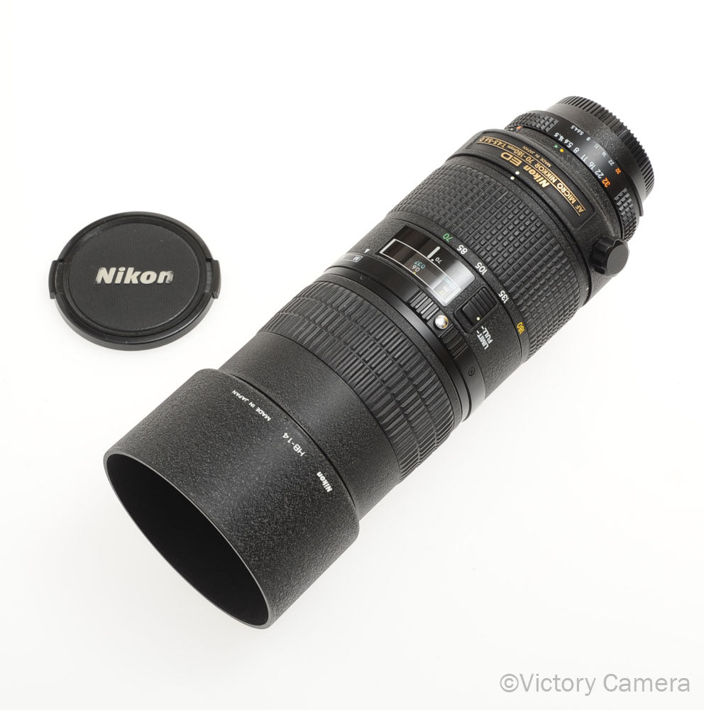 Nikon AF Micro-Nikkor 70-180mm 4.5-5.6 D ED Telephoto Zoom Lens [EXC+]