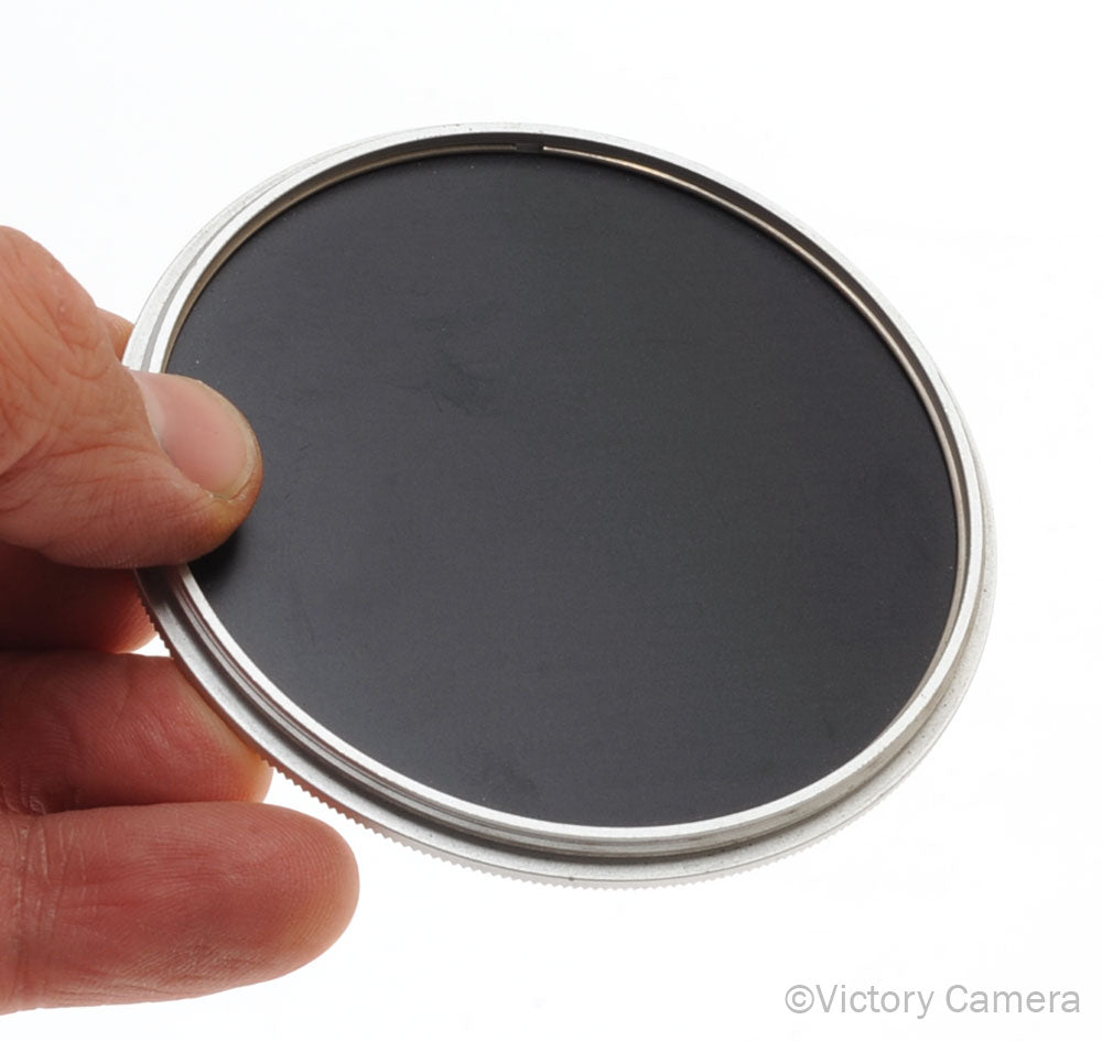 Nikkor Nikkor Chrome and Black 72N 72mm Metal Screw in Lens Cap [EXC] - Victory Camera