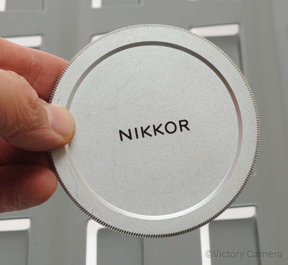 Nikkor Nikkor Chrome 72N 72mm Metal Screw in Lens Cap [EXC] - Victory Camera