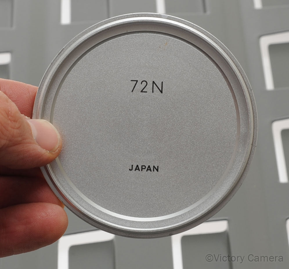 Nikkor Nikkor Chrome 72N 72mm Metal Screw in Lens Cap [EXC] - Victory Camera
