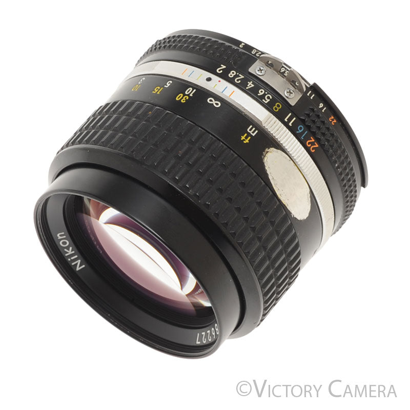 Nikon Nikkor 85mm f2 AI-S Manual Focus Portrait Lens [EXC] - Victory Camera