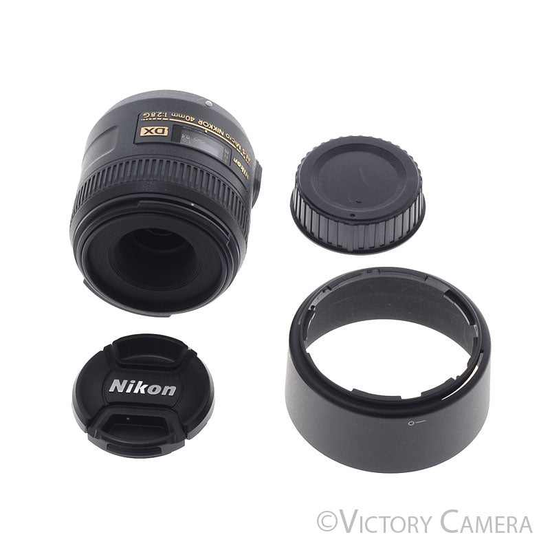 Nikon Micro Nikkor AF-S 40mm f2.8 G DX 1:1 Macro Prime Lens [EXC+] - Victory Camera