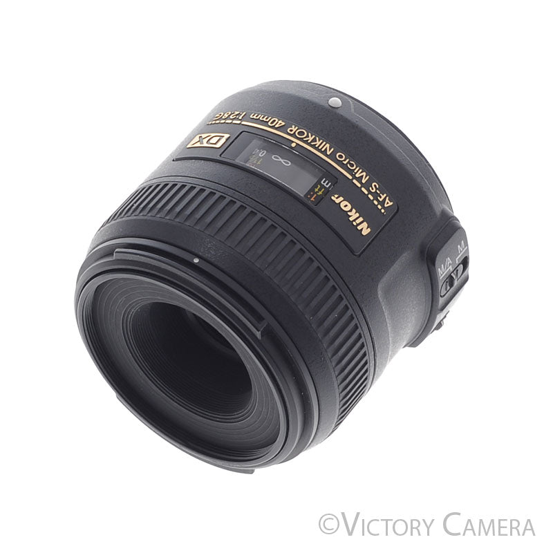 Nikon Micro Nikkor AF-S 40mm f2.8 G DX 1:1 Macro Prime Lens [EXC+] - Victory Camera
