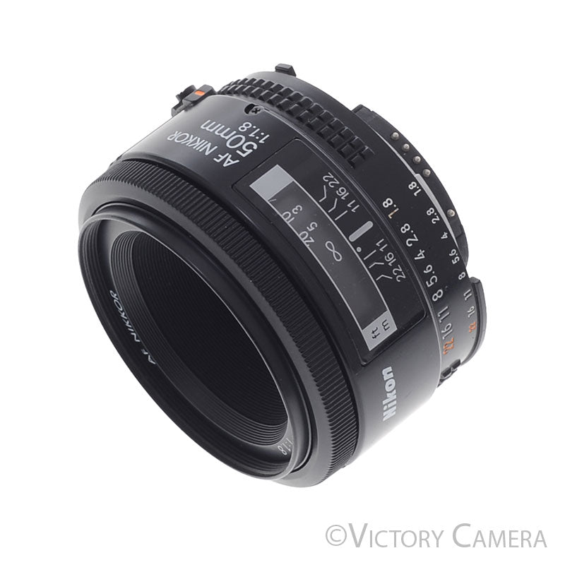 Nikon AF Nikkor 50mm f1.8 AF-D Autofocus Prime Lens [EXC+] - Victory Camera