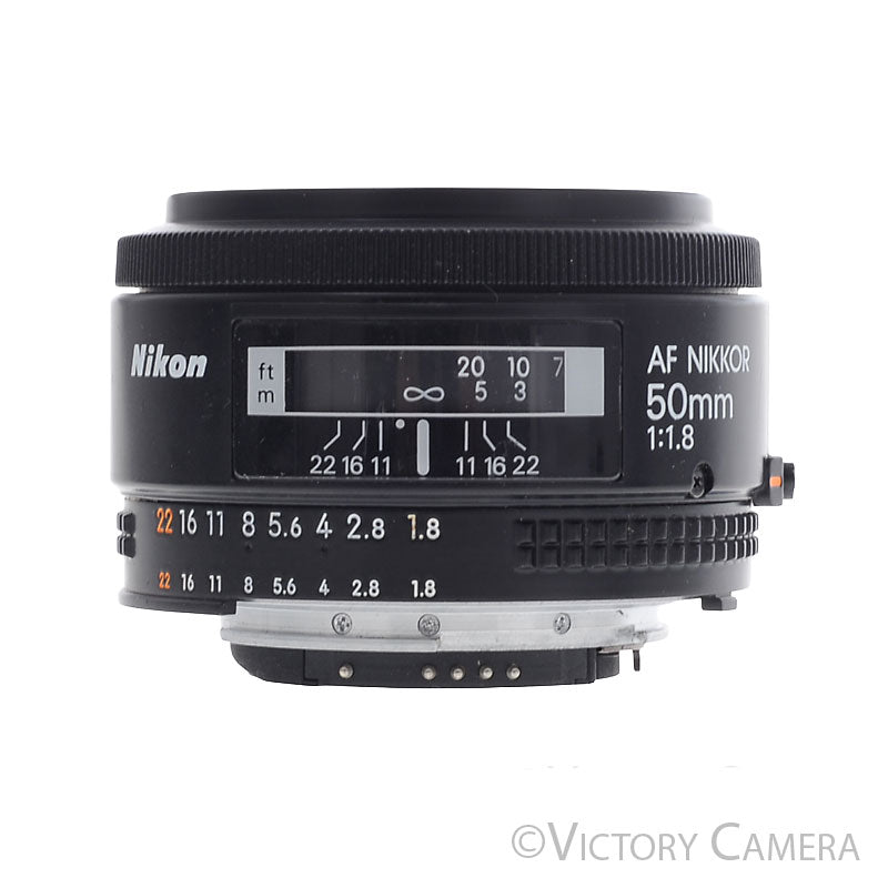 Nikon AF Nikkor 50mm f1.8 AF-D Autofocus Prime Lens [EXC+] - Victory Camera