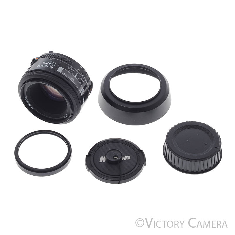 Nikon AF Nikkor 50mm f1.8 AF-D Autofocus Prime Lens [EXC+] - Victory Camera
