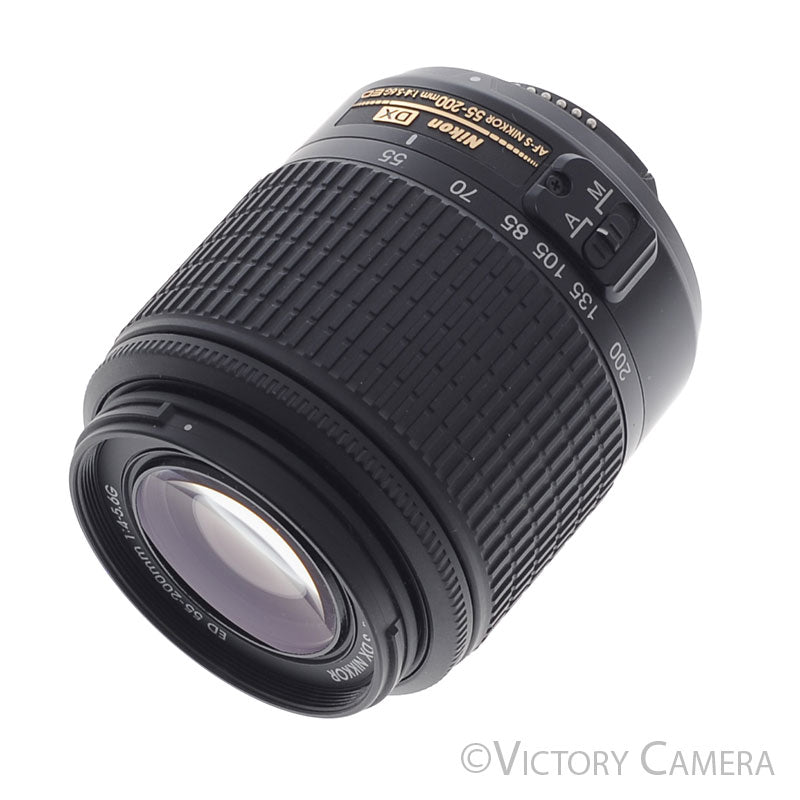 Nikon Nikkor AF-S 55-200mm f4-5.6 G ED DX VR Telephoto Zoom Lens [EXC+